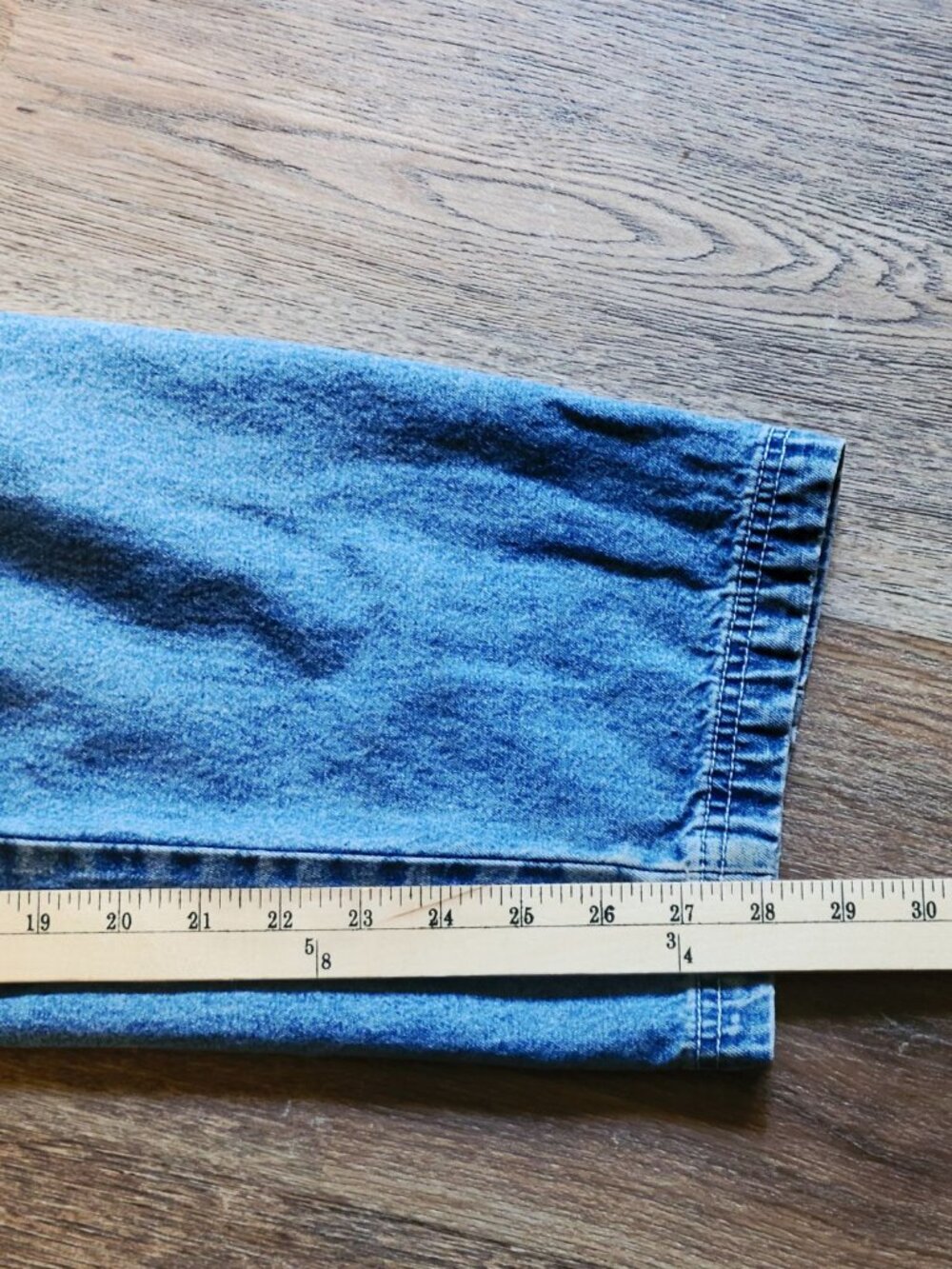 St. John's Bay Bib Overalls Womens Size 18 Blue Denim Retro Vintage Y2K Workwear - Picture 13 of 16